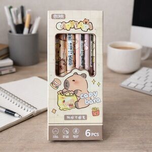 Capybara Themed Pen Set